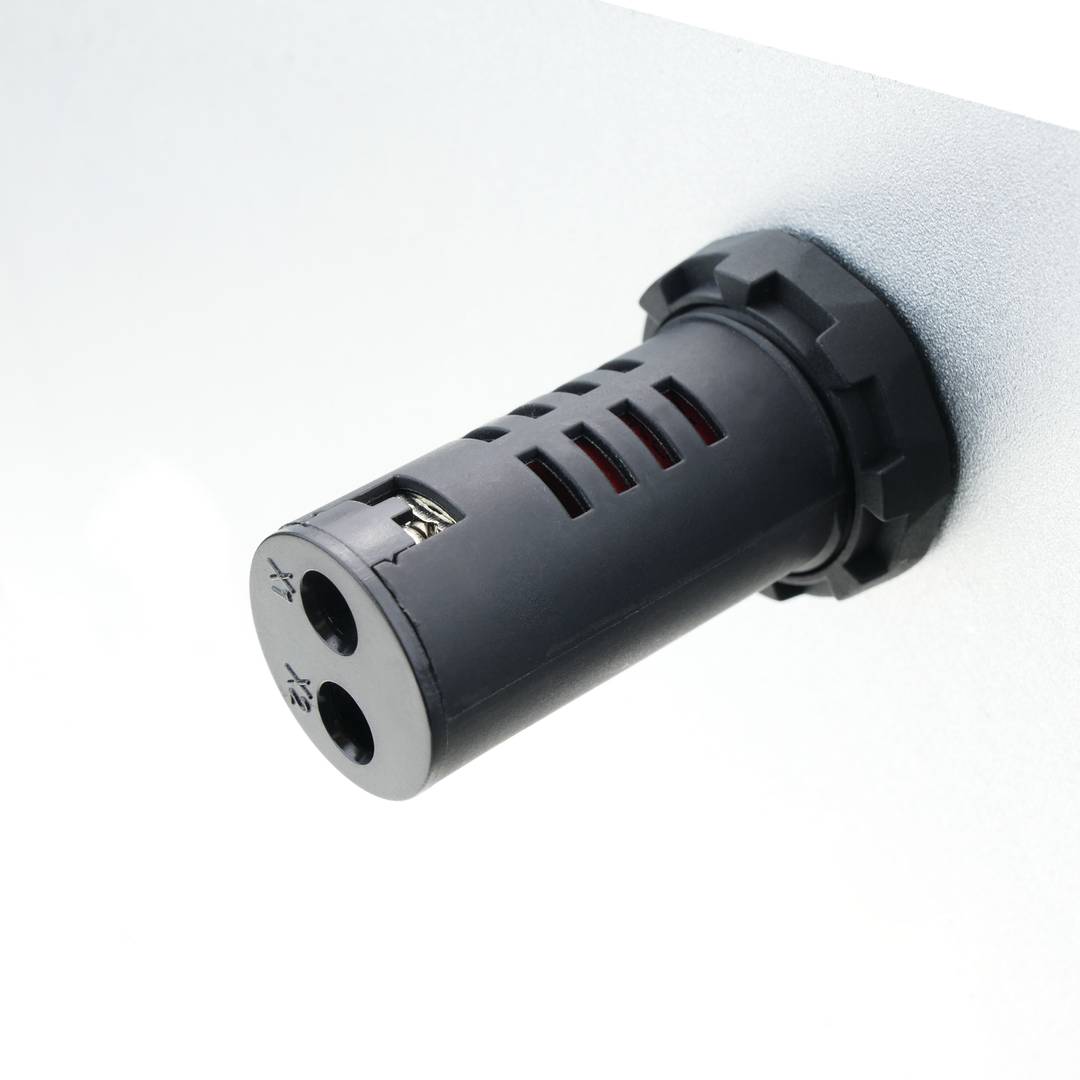 Zumbador de 22 mm para paneles de control 220 VAC naranja señal acústica