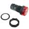 Pilote LED indicateur clignotant avec buzzer-alarme 22mm 220 VAC pour panneaux lumiere rouge