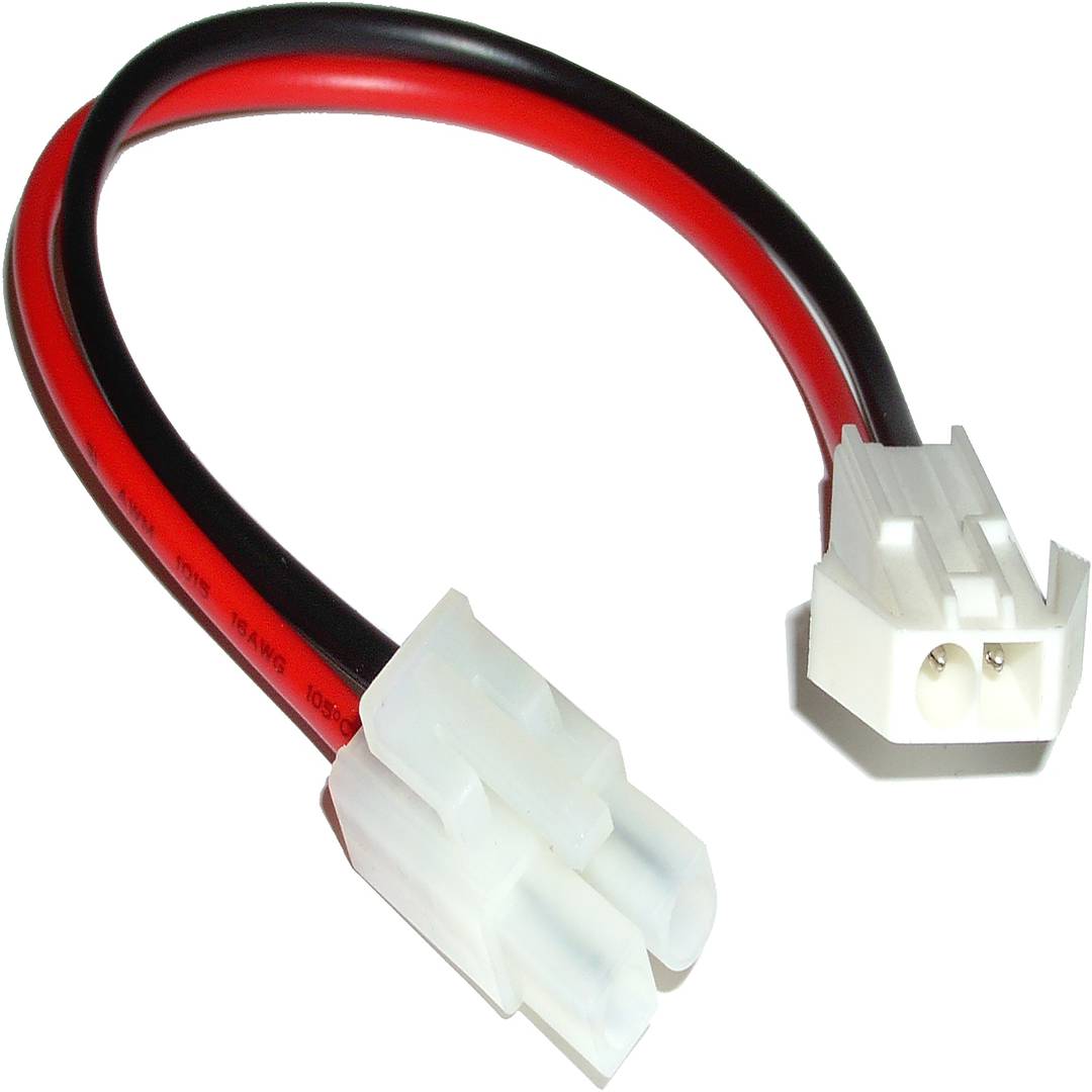 Adapterkabel compatibel met Tamiya mannelijk naar MiniTamiya vrouwelijk 346 mm