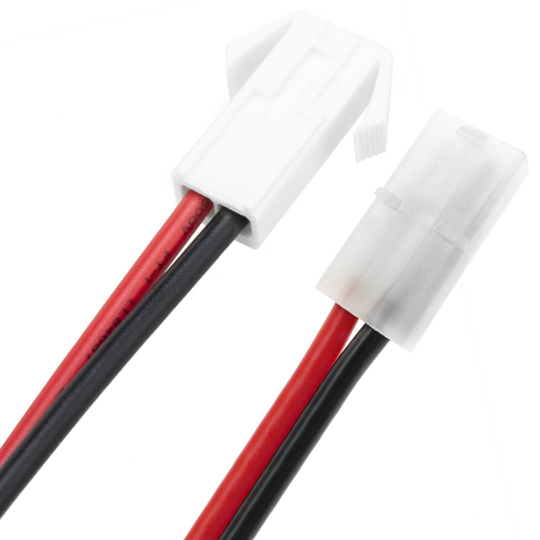 Câble adaptateur compatible avec mâle Tamiya à MiniTamiya mâle croisé 200mm