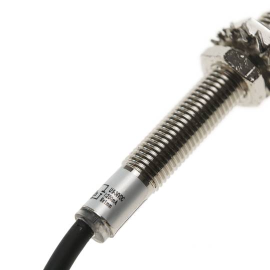 Sensor proximidad inductivo alta frecuencia 6-36 VDC PNP NO M8 Sn:1mm