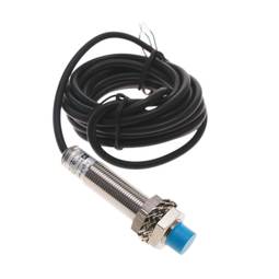 Interruptor sensor de proximidade indutivo 6-36 VDC PNP NO M12 Sn:4mm