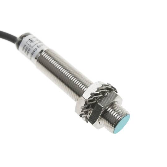 Sensor proximidad inductivo larga distancia 6-36 VDC PNP NO M12 Sn:4mm
