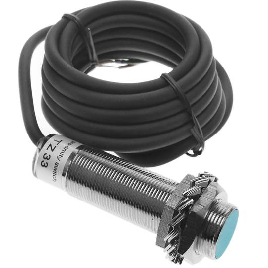 Sensor proximitat inductiu llarga distància 6-36 VDC PNP NO M18 Sn: 8 mm