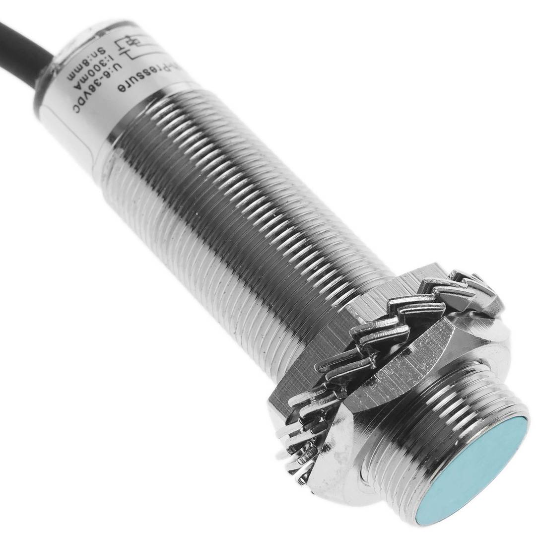 Sensor proximitat inductiu llarga distància 6-36 VDC PNP NO M18 Sn: 8 mm