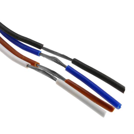 Sensore interruttore sensore foto elettrico fotocellula NPN NO+NC 10-36VDC M18 2m riflessione