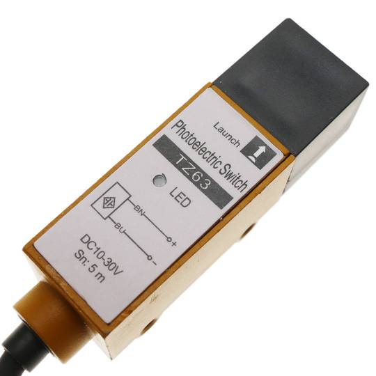 Interruptor sensor célula fotoeléctrica NPN NO+NC 10-30VDC 5m barreira