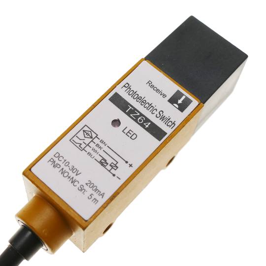 PNP NO + NC fotocel schakelaar sensor 10-30VDC 5m barrière