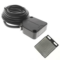 Sensor interruptor célula fotoeléctrica NO+NC 24-240VAC 24-240VDC 10-30cm reflector
