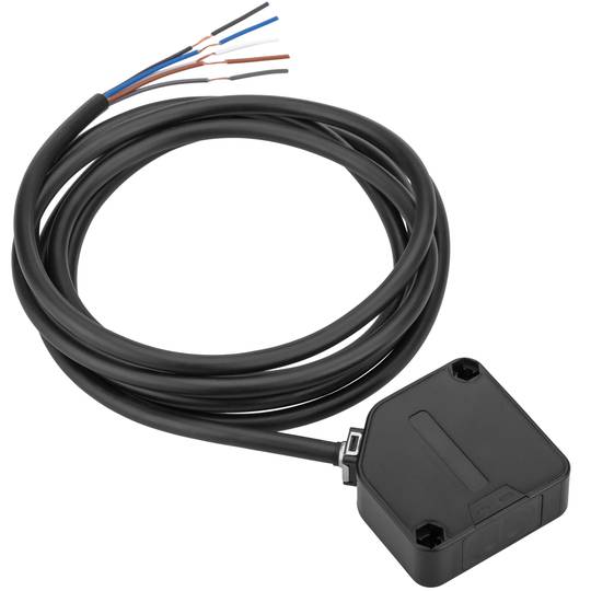 Sensore interruttore sensore foto elettrico fotocellula NO+NC 24-240 VAC/VDC 10-30cm sbarramento