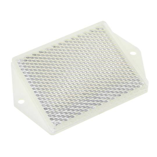 Rectangular catadioptric reflector mirror for photoelectric photocell 85x55mm