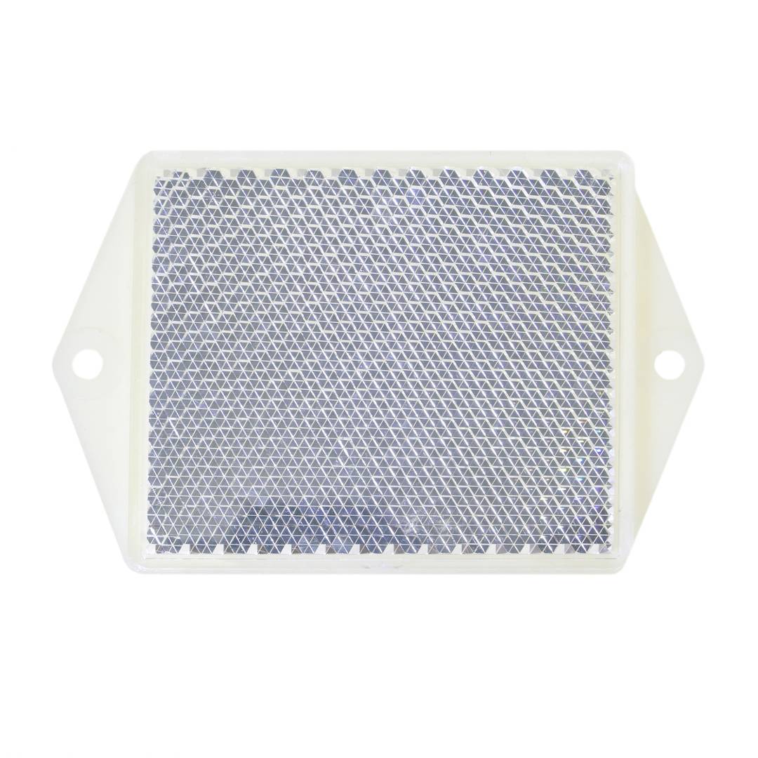 Rectangular catadioptric reflector mirror for photoelectric photocell 85x55mm