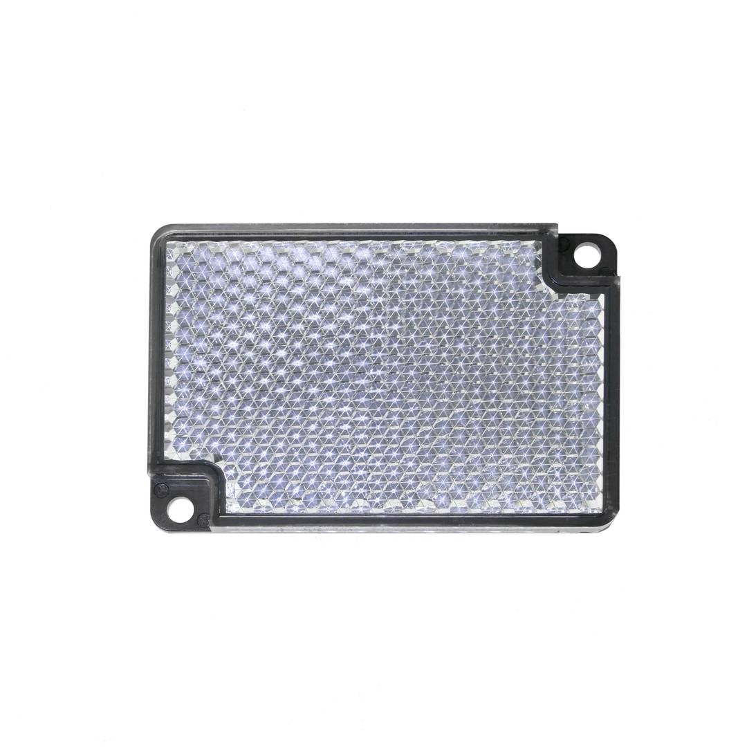 Espejo reflector catadióptrico rectangular para fotocélula fotoeléctrica 55x35mm BeMatik 
