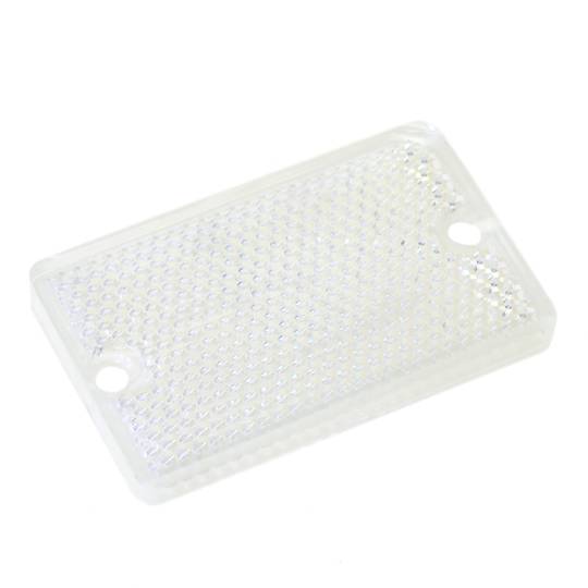 Espejo reflector catadióptrico rectangular para fotocélula fotoeléctrica 59x35mm