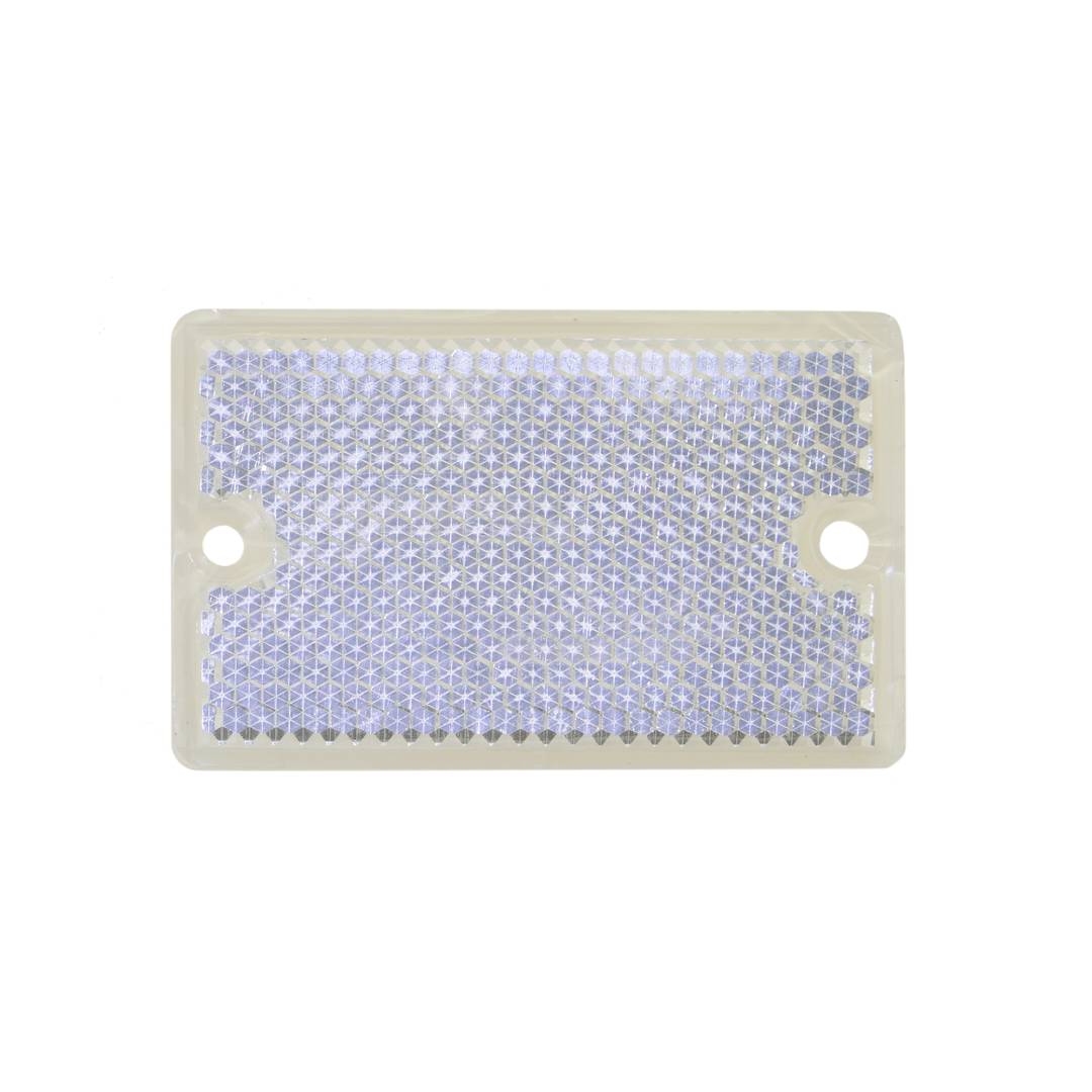 Espejo reflector catadióptrico rectangular para fotocélula fotoeléctrica 59x35mm
