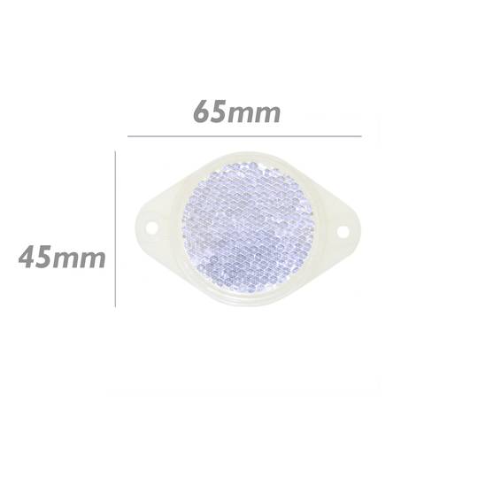 Mirall reflector catadiòptric per fotocèl·lula fotoelèctrica 37mm rodó