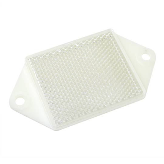 Espelho reflector catadioptric retangular para fotocélula fotoelétrico 58x49 mm
