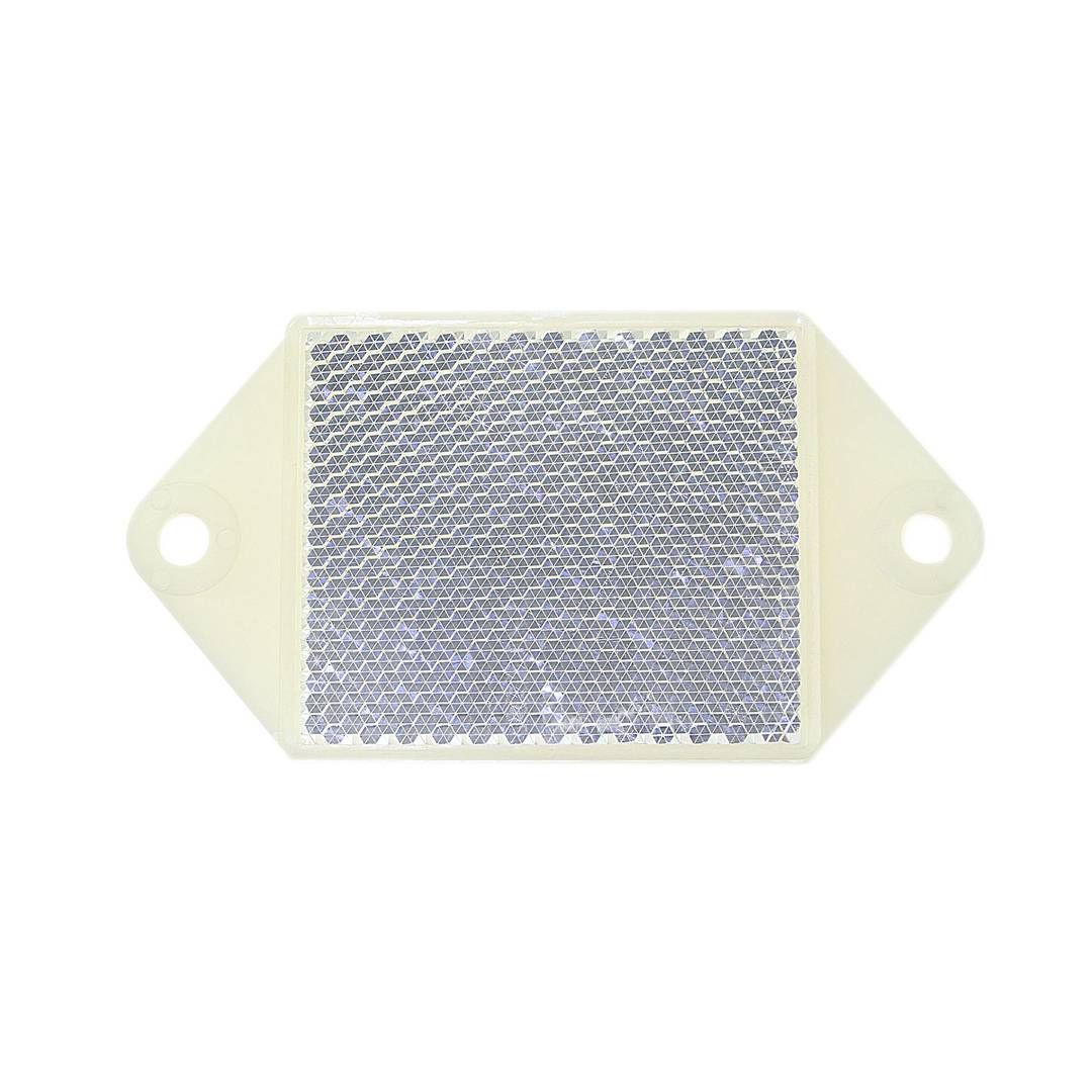 Espelho reflector catadioptric retangular para fotocélula fotoelétrico 58x49 mm