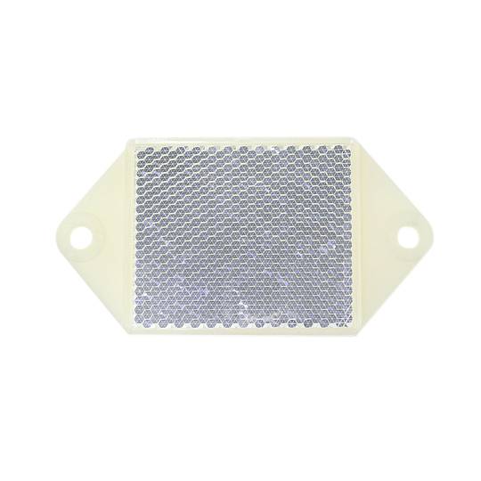 Espelho reflector catadioptric retangular para fotocélula fotoelétrico 58x49 mm