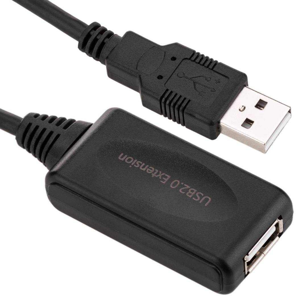 Dokument omhyggelig Meningsløs USB 2.0 Extension Cable 5m A-male to A-female - Cablematic
