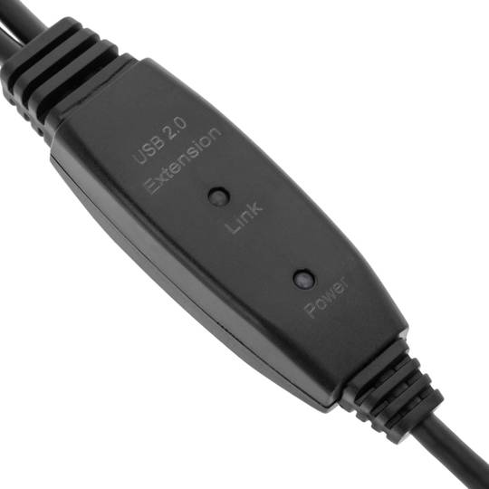 USB 2.0-verlengkabel AM tot 2 Ah van 5 m