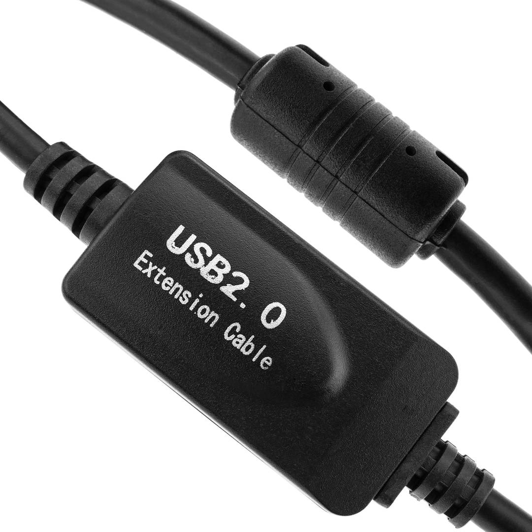 USB 2.0 Extension AM cable to 1 AH with 20m power supply
