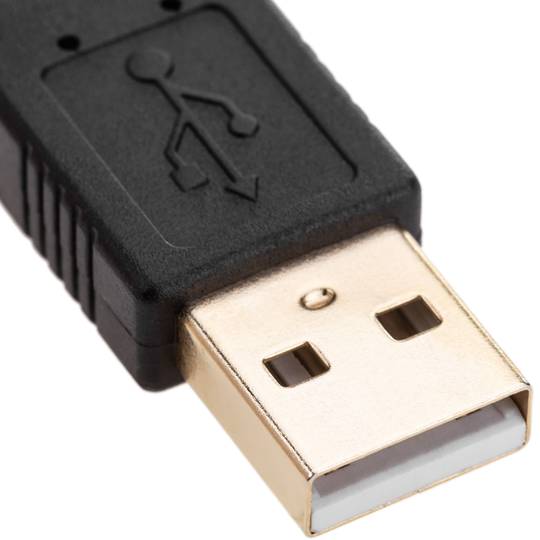 USB 2.0-verlengkabel AM tot 2 Ah van 10 m