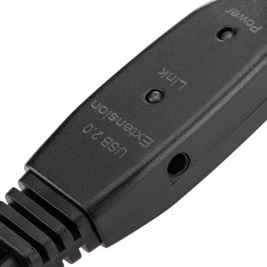 USB 2.0-verlengkabel AM tot 2 Ah van 10 m