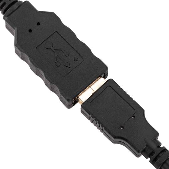 USB 2.0-verlengkabel AM tot 2 Ah van 10 m