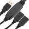 USB 2.0-verlengkabel AM tot 2 Ah van 10 m