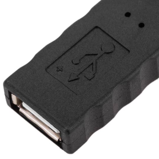 USB 2.0-verlengkabel AM tot 2 Ah van 10 m