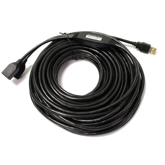 USB 2.0 Extensió Cable AM a 2 AH amb alimentació de 15m