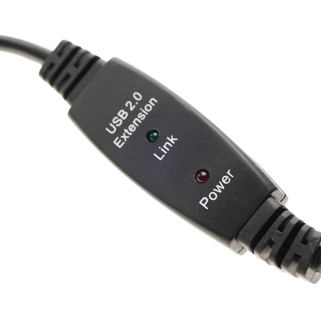 cavo USB 2.0 AM AH 25m estensione alimentato