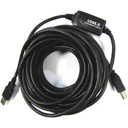 Extensor USB 2.0 por cable de red UTP de 45 metros - Cablematic