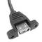 Cabo de extensão USB 2.0 de 125 cm para incorporar
