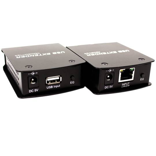 Przedłużacz USB 2.0 AM do 4AH 50m-80m przez kabel UTP kategorii 6 kat.6