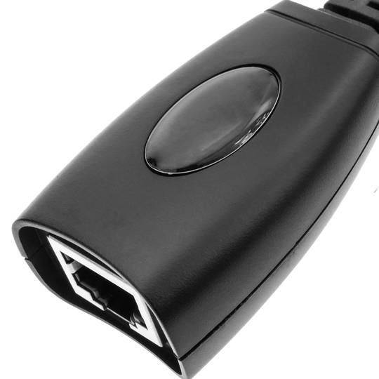 Verlängerungs Kabel USB 1.1 über UTP Netzwerkkabel A-männlich zu A-weiblich 60 m