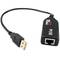Cable extensor USB 2.0 per cable de xarxa UTP de 50m