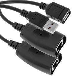 EXTENSOR USB POR CABLE UTP HASTA 45MTS. - Complus