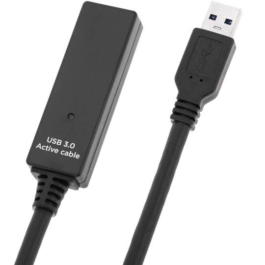 Kabelverlängerung USB 3.0 Erweiterung AM zu AH angetrieben 10m