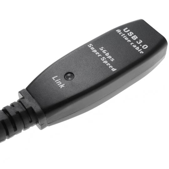 Cable extension USB 3.0 extension AM to AH powered 15m