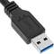 Extension cable with amplifier USB-A 3.0 male to USB-A 3.0 female 5 m black