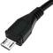 Cable USB 2.0 para fijación a panel microUSB macho a USB A hembra