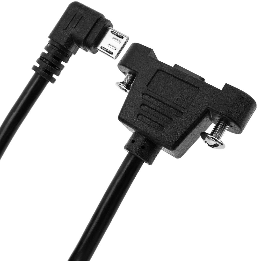 Adapter Micro-USB-Stecker auf Micro-USB-Buchse für Panel geschichtet -  Cablematic