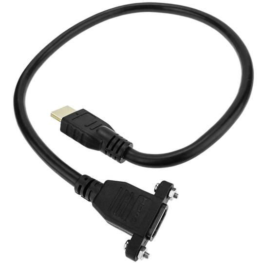 Adattatore da HDMI maschio a HDMI femmina per pannello