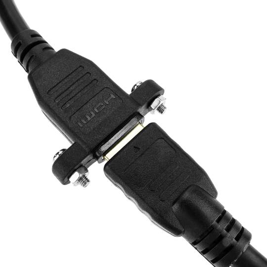 Adattatore da HDMI maschio a HDMI femmina per pannello