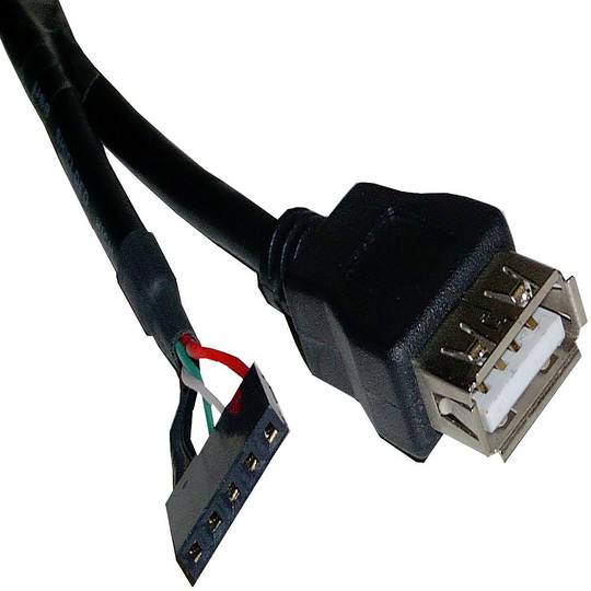USB 2.0 de 5 pinos para 30 centímetros AH (5P-H/AH)