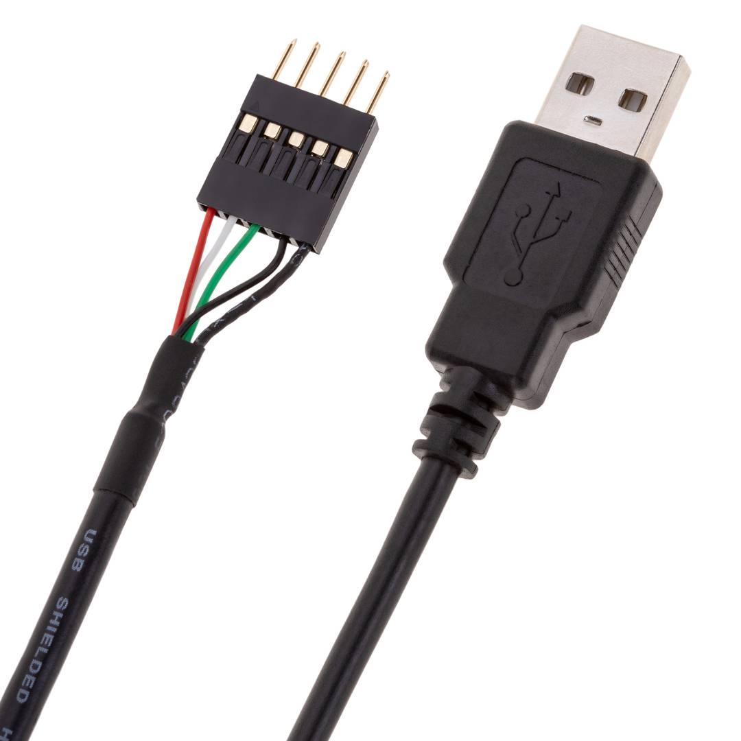 Câble USB 2.0 á 5 broches pour AM 30cm (5P-M/AM)