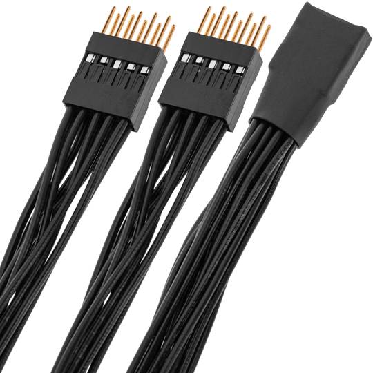 Cabo USB Duplicator-mãe de 10 pinos HD-Audio USB AC97