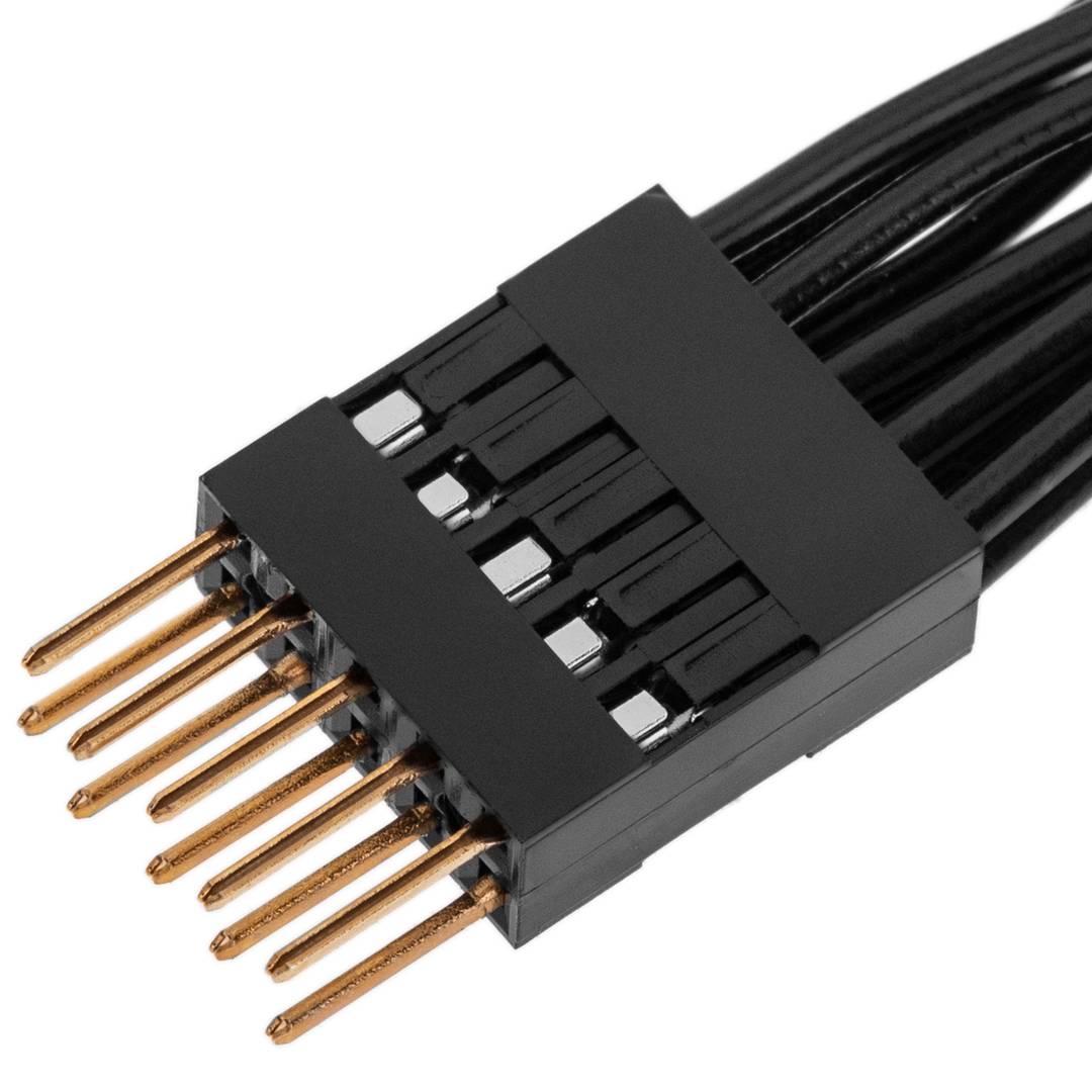 Cable duplicador USB de placa madre 10-pin USB AC97 HD-Audio